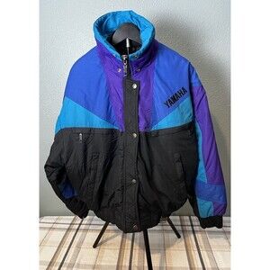 Vintage Yamaha Sportswear Snowmobile Winter Jacket Retro 90s Women’s Size Large